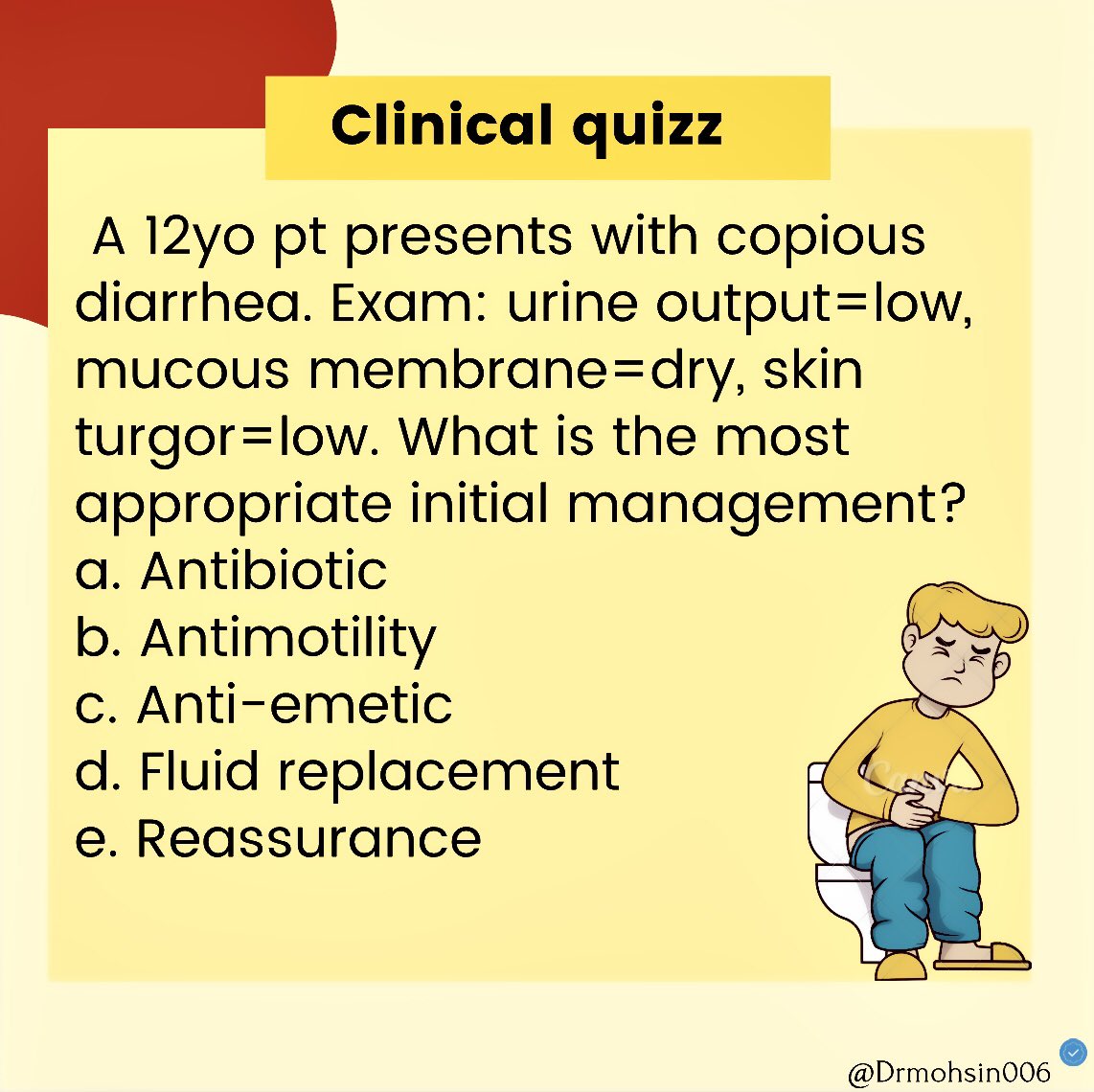 Is your brain hydrated enough for this quiz? 💦 Prove it! Comment your answers and stay sharp!
#MedEd #MedX
