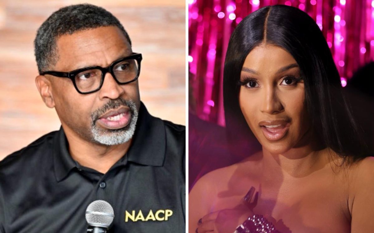 NAACP President Wants To 'Talk' To Cardi B After She Publicly Withdraws Her Vote In The 2024 Election blackenterprise.com/naacp-presiden…