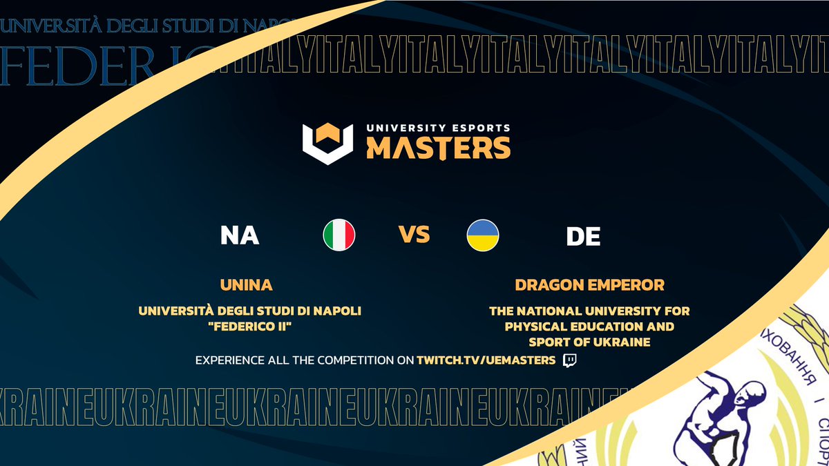 UNIVERSITY Esports Masters ๐ช๐บ (@uemasters) on Twitter photo ๐จUEM LOL PLAYOFFS WINNER BRACKET ROUND1 ๐จ
UNINA ๐ฎ๐น <a href="/UniEsportsIT/">UNIVERSITY Esports Italy ๐ฎ๐น</a> vs DRAGON EMPEROR ๐บ๐ฆ
First match of the day, and we have this banger coming in ๐
Stay tuned and donยดt miss it โคต๏ธ
twitch.tv/uemasters ๐ด ๐จUEM LOL PLAYOFFS WINNER BRACKET ROUND1 ๐จ
UNINA ๐ฎ๐น <a href="/UniEsportsIT/">UNIVERSITY Esports Italy ๐ฎ๐น</a> vs DRAGON EMPEROR ๐บ๐ฆ
First match of the day, and we have this banger coming in ๐
Stay tuned and donยดt miss it โคต๏ธ
twitch.tv/uemasters ๐ด