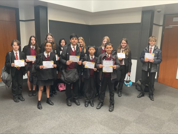 A few weeks ago a number of Year 7 and Year 8 students participated in the UKMT Junior Maths Challenges. The students worked really hard tackling some challenging and diverse problems. Congratulations to all the students who received a bronze, silver or gold certificate!