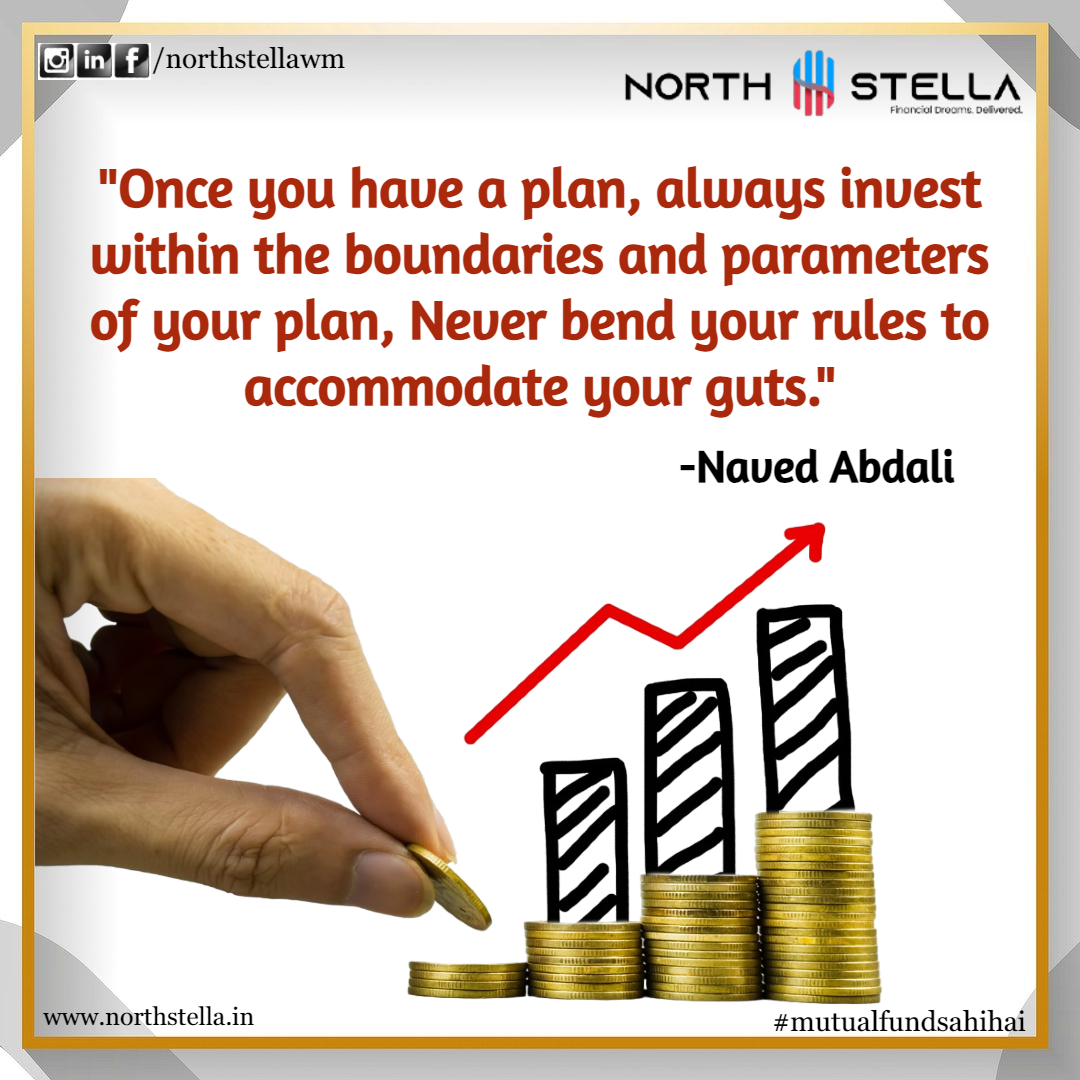 'Once you have a plan, always invest within the boundaries and parameters of your plan, Never bend your rules to accommodate your guts.' 

#investmentquotes #FinanceWisdom #MoneyMindset
#InvestSmart #FinancialFreedom #WealthBuilding#StockMarket #InvestorMindset
#InvestmentTips
