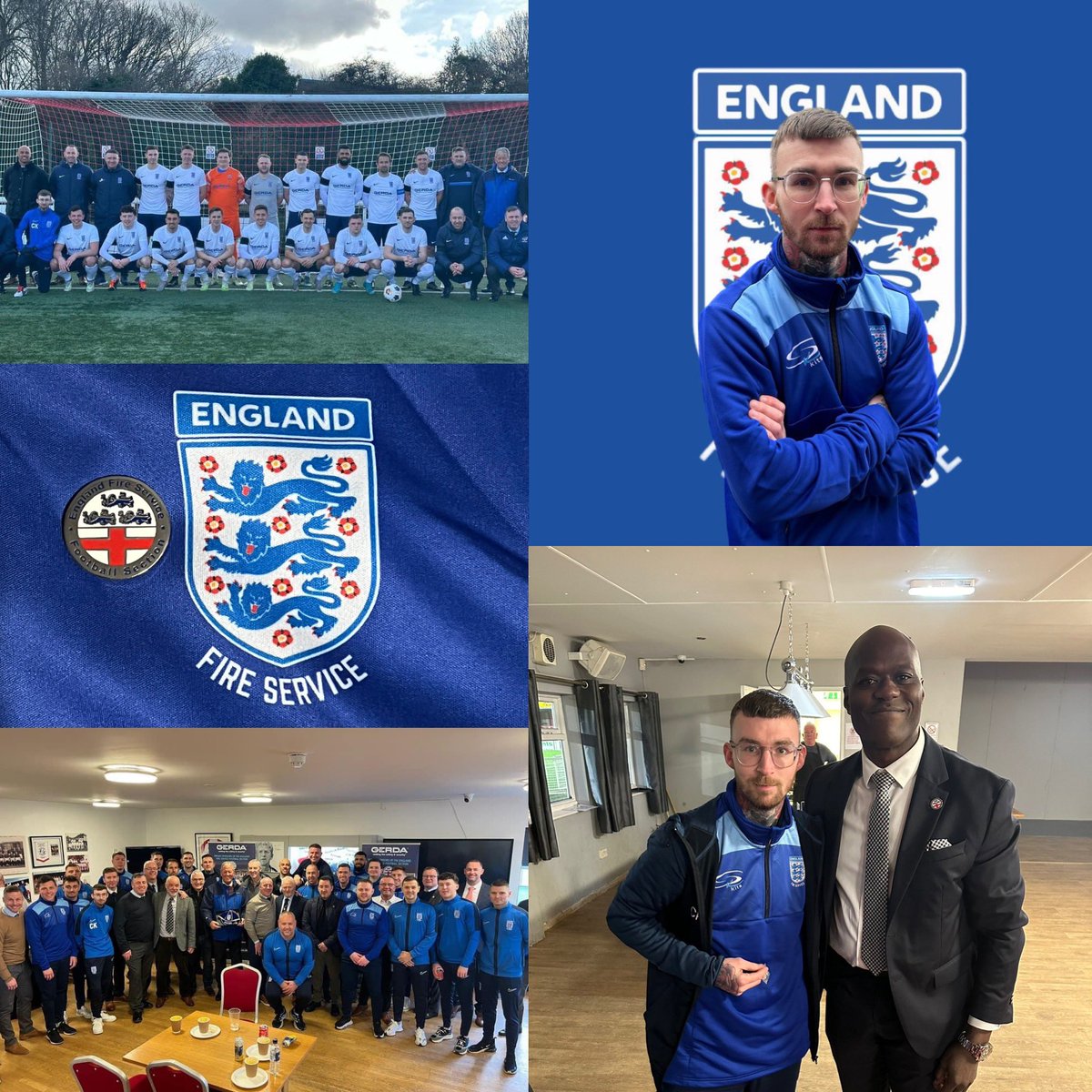 Another year committed to the England Fire Service Football Section ⚽️⚽️⚽️🦁🦁🦁 #physio #physiotherapist #sportstherapy #sportstherapist #physiotherapy #footballphysio #sportsphysio #england #huddersfield #westyorkshire #yorkshire @EnglishFireSFS