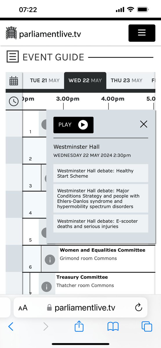 *Calling all my English followers* @AndrewSelous MP has arranged a Westminster Hall debate on #EDS/#HSD this Wed 4pm English NHS only The minister @VictoriaAtkins should be responding *Ask your MP to attend, giving them your story of diagnostic odyssey and lack of care* 🙏