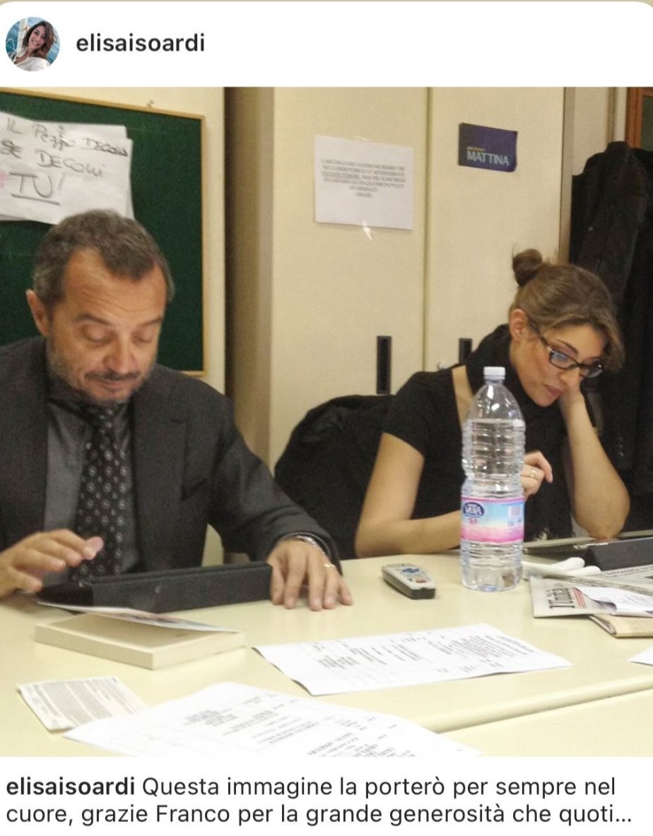 All' ultimo e' stato lasciato solo, io lo sentivo abitualmente per ne Franco è stata un grande maestro nella mia vita professionale e  non solo Rip.Franco.Elisa Isoardi.