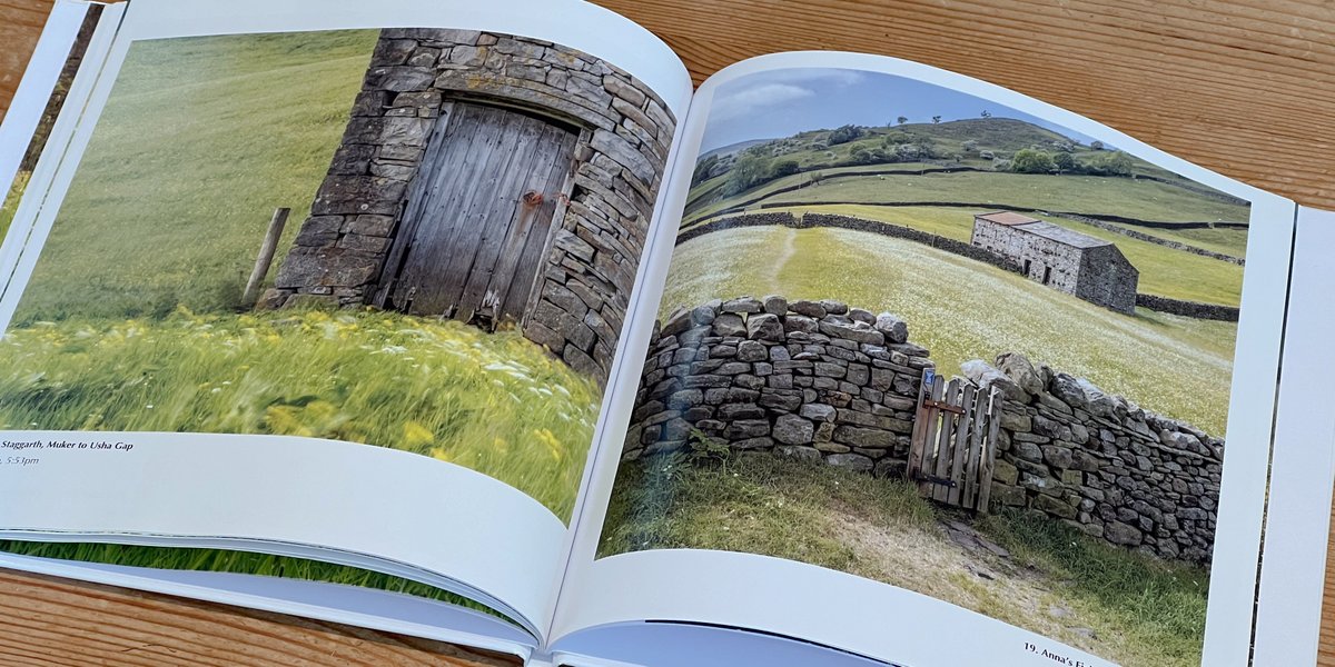 We get lots of folk with cameras at the Gallery asking about Muker's wildflower meadows, so I've created a 34 page photography guide, which is a good excuse to bring together meadows photos taken over the last few years. Available at the Old School Art Gallery from today!