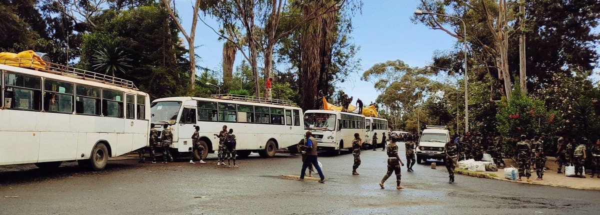 #NationalService in Eritrea is not what it sounds like, it is #NationalsSlavery⁉️

#Eritreans flee to avoid lifelong conscription [ #Sawa]
In the late 1990s and early 2000s, there was a bloody border war between the countries. Eritrea has put in place a system to recruit school