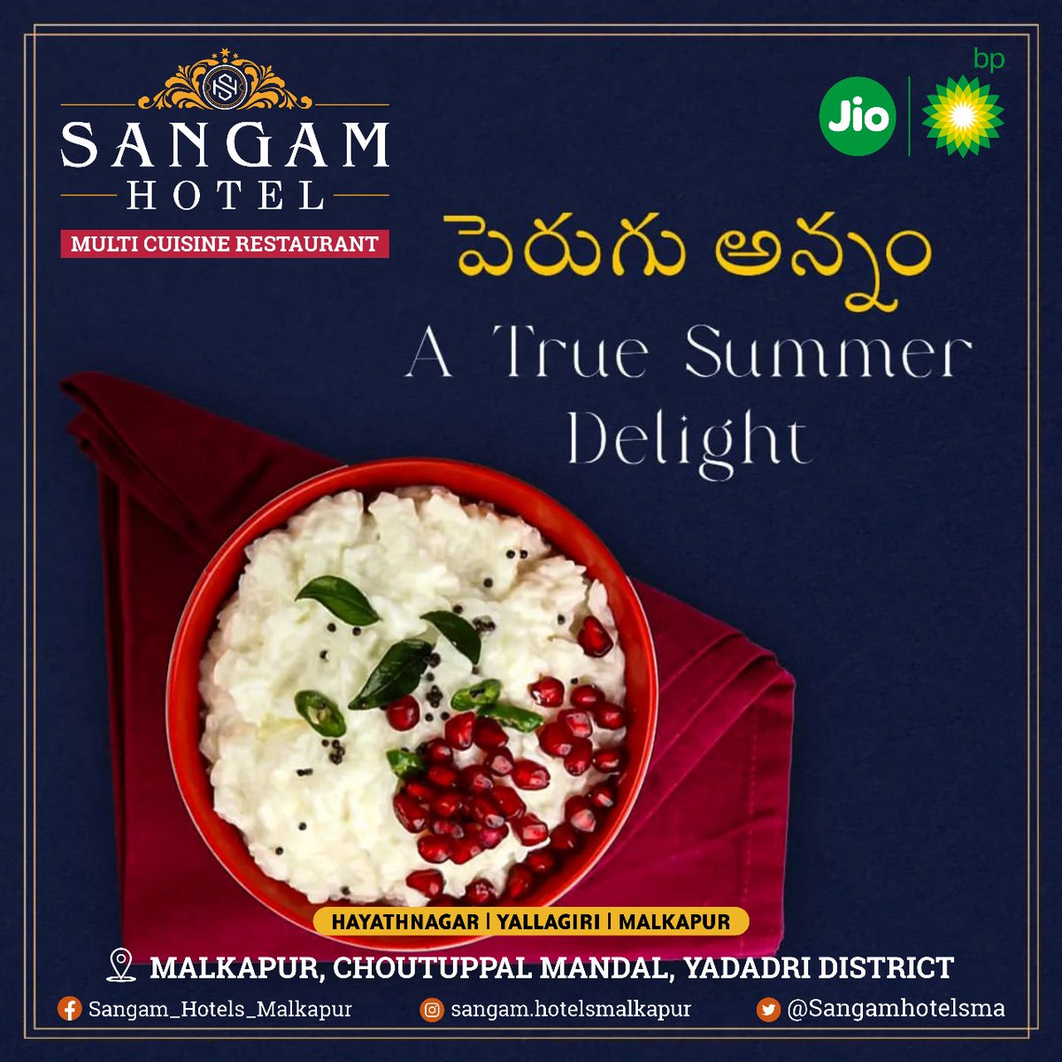 A True Summer Delight! @Sangamhotelsma #curdrice #foodie #southindianfood #curd #foodphotography #food #foodporn #indianfood #instafood #foodblogger #lunch #foodlover #healthyfood #foodstagram #rice #yummy #homemade #foodiesofinstagram #delicious #homecooking #indianfoodie