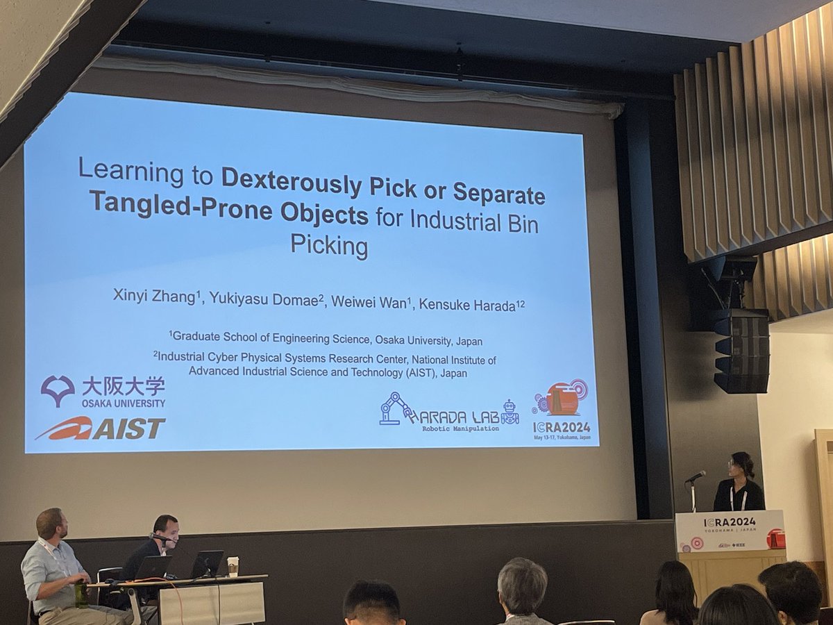 stannewone's tweet image. Enjoyed #ICRA2024 very much! Harada Lab had a very memorable reunion!