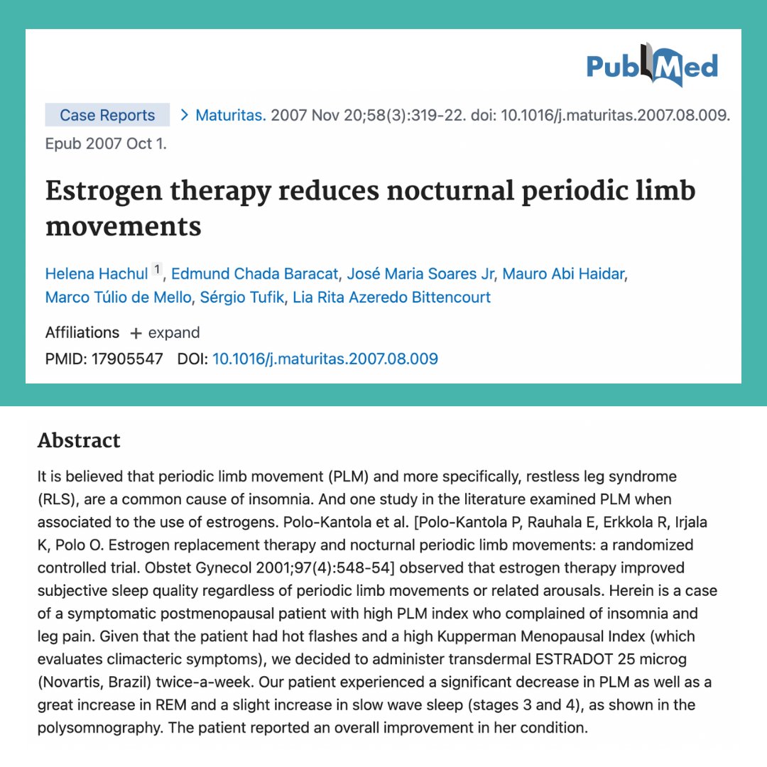 Restless legs can be a common symptom of perimenopause and menopause. Restless Legs Syndrome (RLS), is usually characterised by an irresistible urge to move the legs, typically accompanied by uncomfortable sensations. These sensations are often described as crawling, creeping,