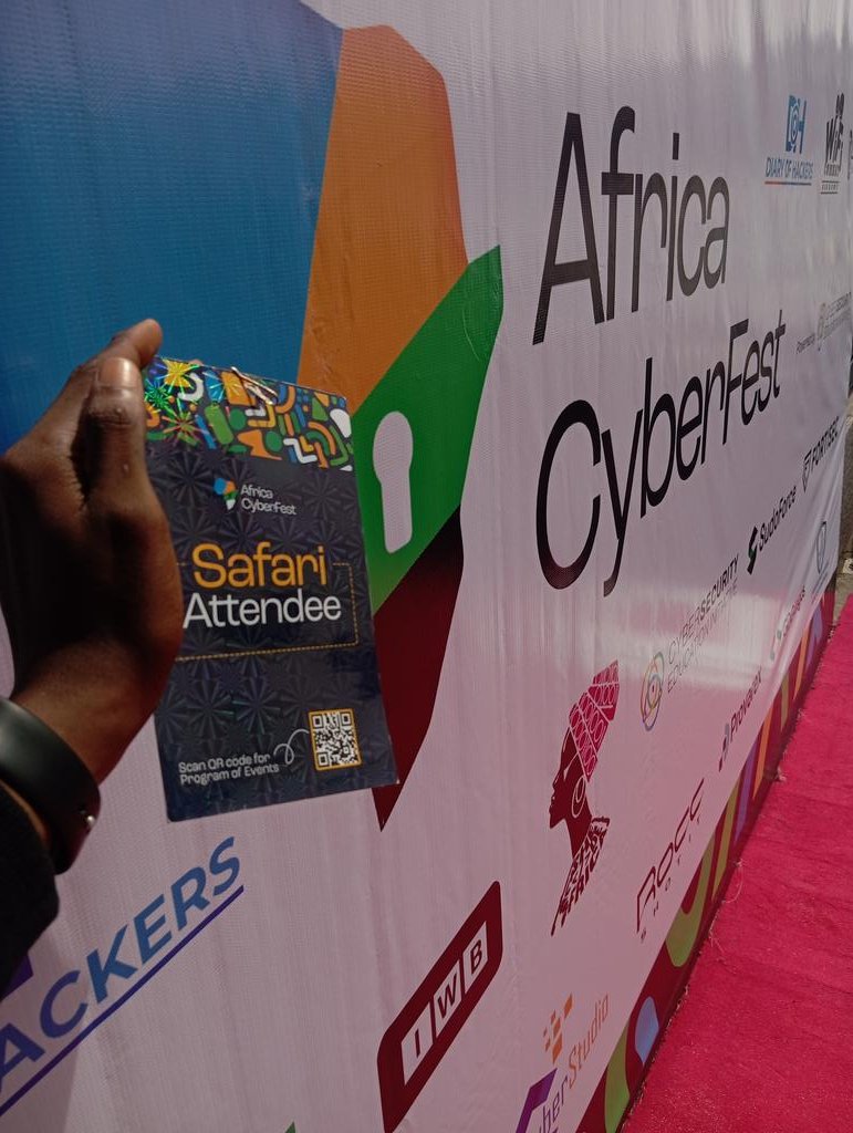 Day2

Out and about 😁 

Wisdom, Knowledge, Understanding, Experience do what again??!!

E choke!!!!

#AfricaCyberFest #AfricaCyberFest24 #CyberFest
