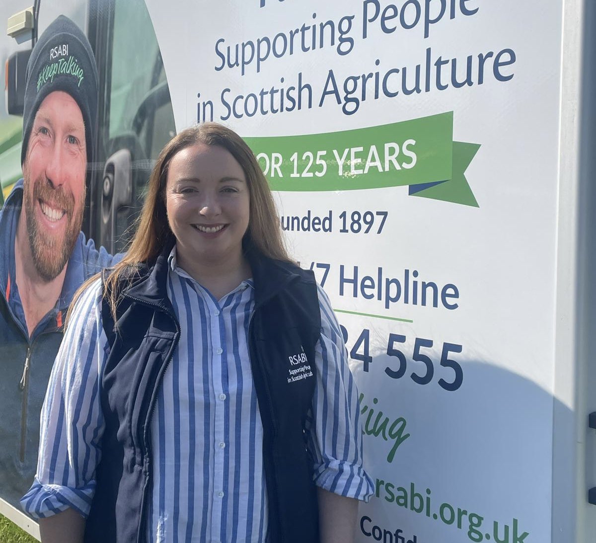 A very warm welcome to Laura Young who has this week joined RSABI as Fundraising Executive. Laura, who is from a farming family, is pictured in action this morning at Fife Show. Laura’s previous roles include summer work with @The_RHASS and @ScotlandRHShow and more recently, in