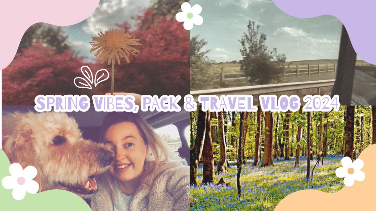 New vlog on my YouTube channel 

Spring Vibes, Pack & Travel With Me Vlog 🌷🦋🌷 #travelvlog #spring youtu.be/yPXsfHVIj1w?si… via @YouTube