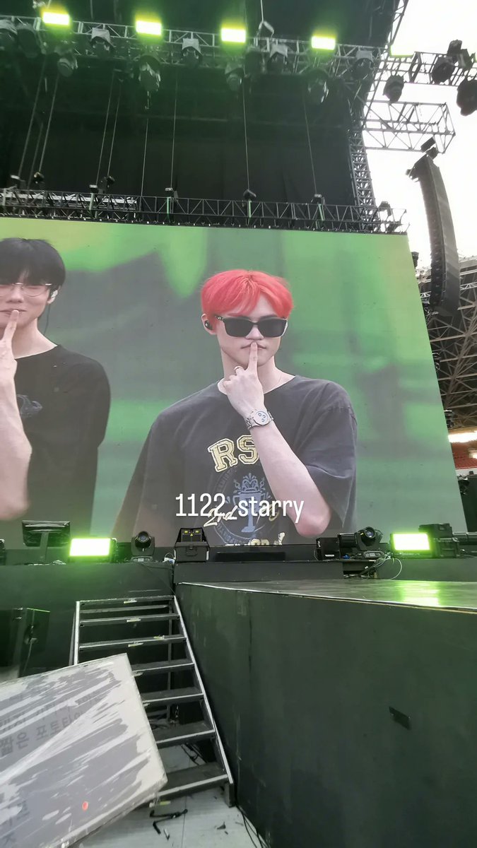 Kyuuu💗
240518 soundcheck
 #NCTDREAM #CHENLE #TDS3INJAKARTA