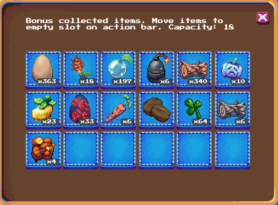 SstPixelsGuild's tweet photo. Hello everyone, 

Tomorrow is the weekly giveaway to win part of the land storage,
To win next week's giveaway, we invite you to RT, FAV and follow our X account.
One person will be drawn on X, another on Discord, and the winners will share the entire land Storage 
Enjoy! #pixels https://t.co/GqgmgHM7go