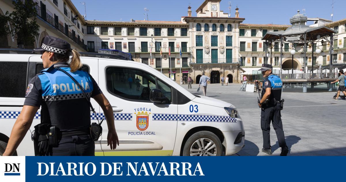 Golpea y amenaza de muerte a los agentes que iban a multarle por ir en patinete eléctrico en una zona peatonal diariodenavarra.es/noticias/navar…