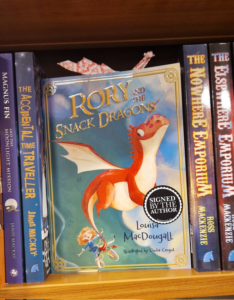 We caught up with @roaringreads in #ObanLibrary and @WaterstonesOban on her #DragonDash with #RoryAndTheSnackDragons as she and her little dragons are visiting 22 bookshops and libraries in 22 hours promoting her debut and helping to raise funds for @scottishbktrust