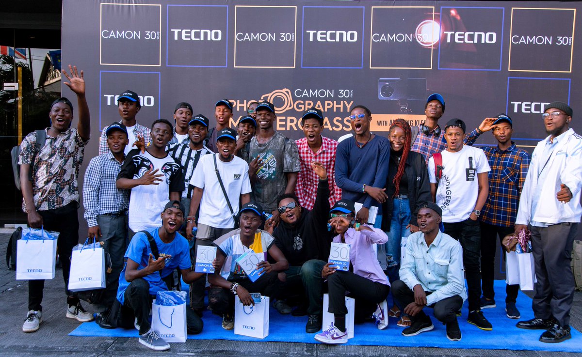 The CAMON 30 Photography Masterclass with @amazingklef was a success! Also, congratulations to the top 5 winners of the CAMON 30 Series. Y’all did great at the CAMON 30 Photography Masterclass. 👏 #LeadingRole #CAMON30Series
