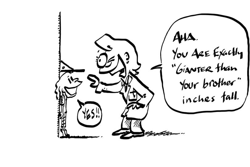 Every complete physical exam includes #anthropometrics, comprised of our #height and #weight. In #Pediatrics, however, there are few rules that constrain how we communicate the units of those #metrics. (Going to the #doctor can be scary; why not have some fun?) #graphicmedicine
