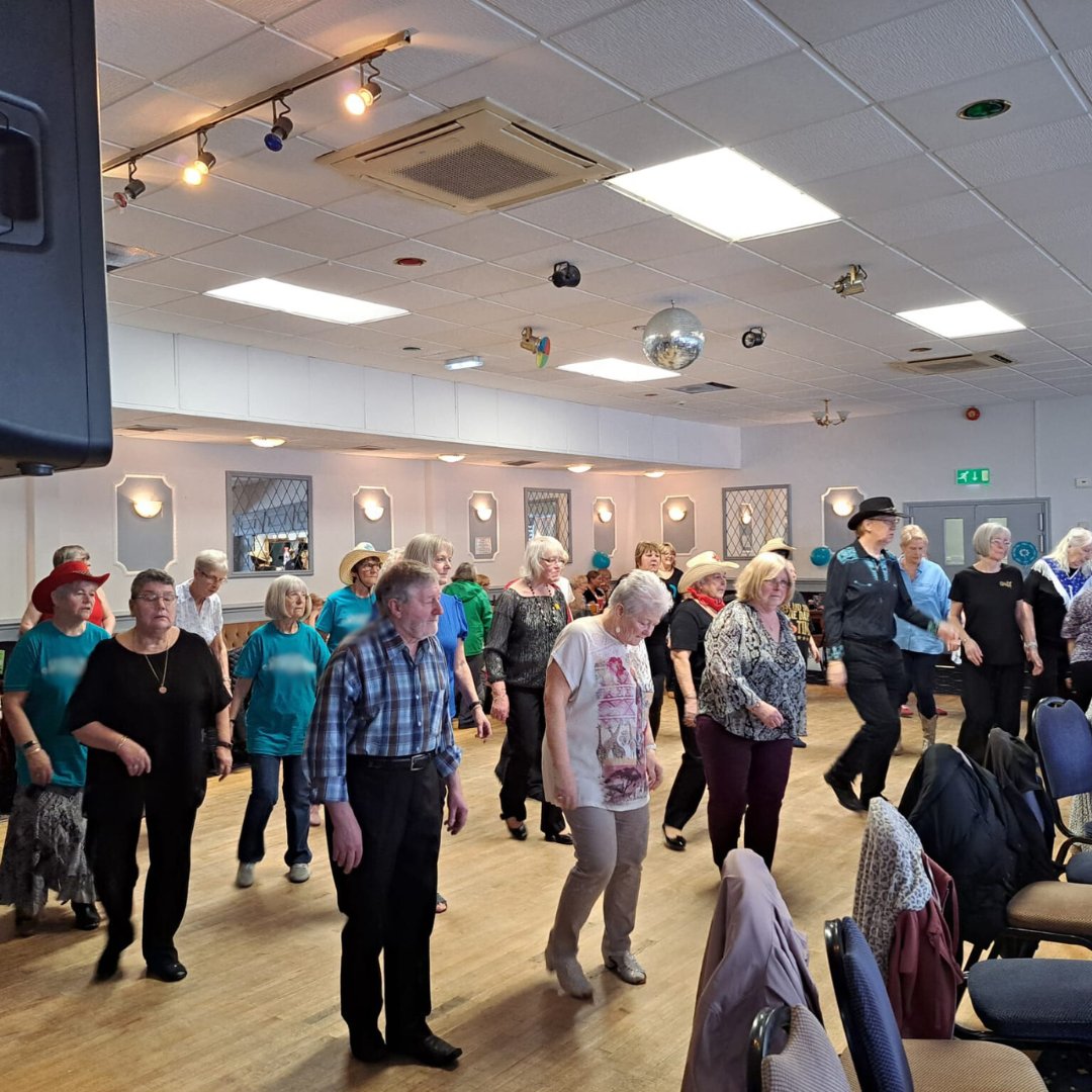 Thank you, May, for organizing your fantastic line dancing fundraiser for Ovacome on 14 April 🕺🏜️ You raised an incredible £1,250.00! 💸 That’s enough to fund 15 months of online support groups and workshops for someone diagnosed with ovarian cancer 💻