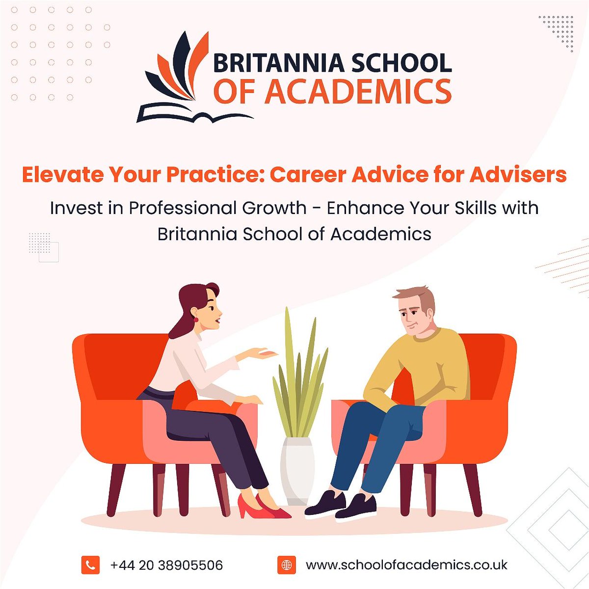 For effective support, #Advisers must prioritise #ProfessionalGrowth:
Be Curious, Attend #Workshops, Seek #Mentorship & Reflect.

#BritanniaSchoolofAcademics, commitment to growth ensures superior advising.📈

 #FurtherEducation #FE #HE #IAG #Functionalskills #Apprenticeships