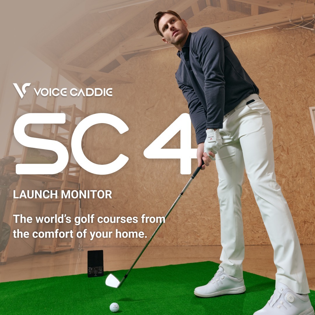 The SC4 Launch Monitor from Voice Caddie has built in simulator access to take your practice sessions to a whole new level 🏌️ Use as a standalone device or integrate with the app for full analysis of your game! #voicecaddie #swingcaddie #sc4 #launchmonitor
