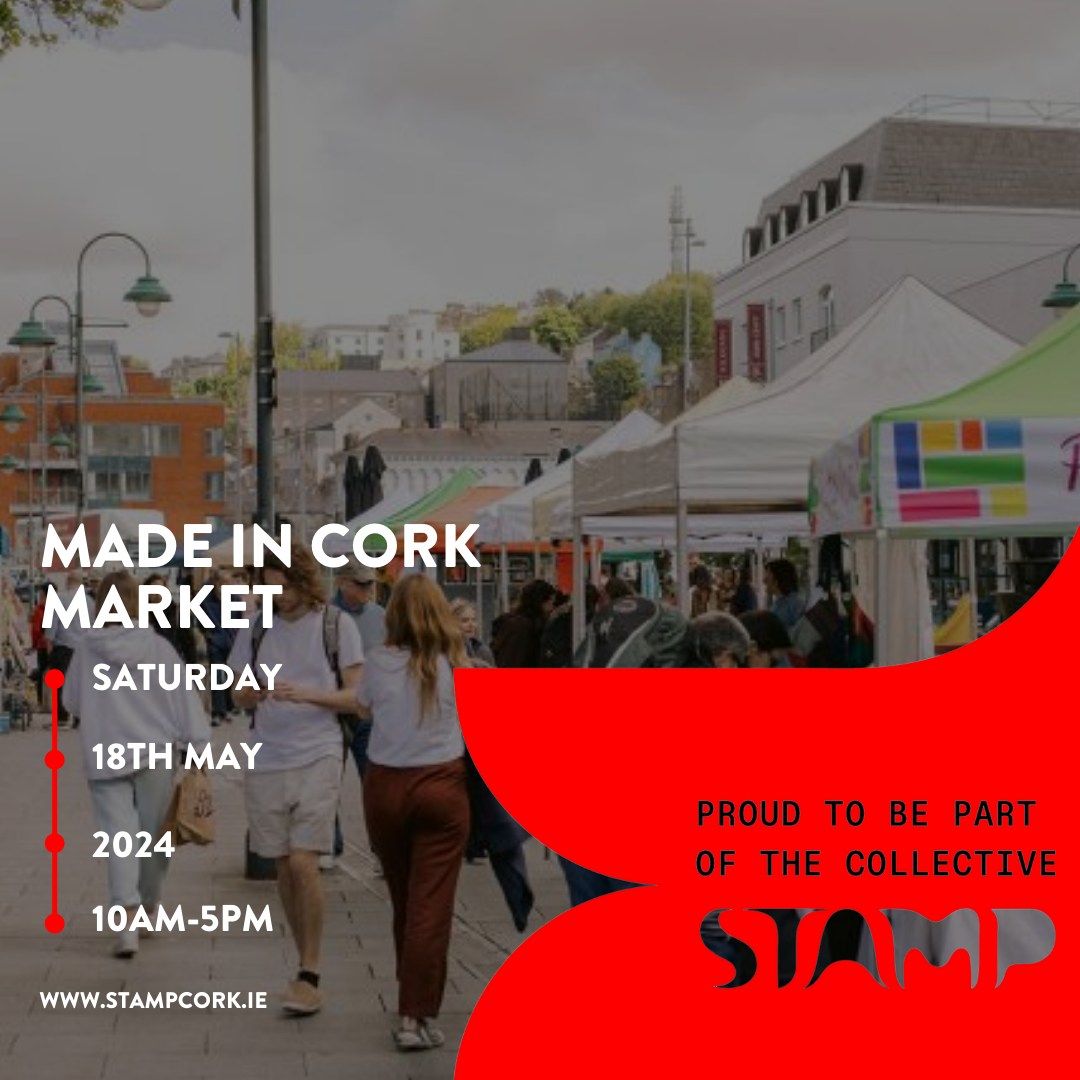 Who’s ready for a full day of the 'Made in Cork' Market? Make sure that you don’t miss out on some wonderful exclusive creations at the Triskel Arts Centre today, including lino-prints, lampshades, candles, skincare and so much more. @empoweringcork