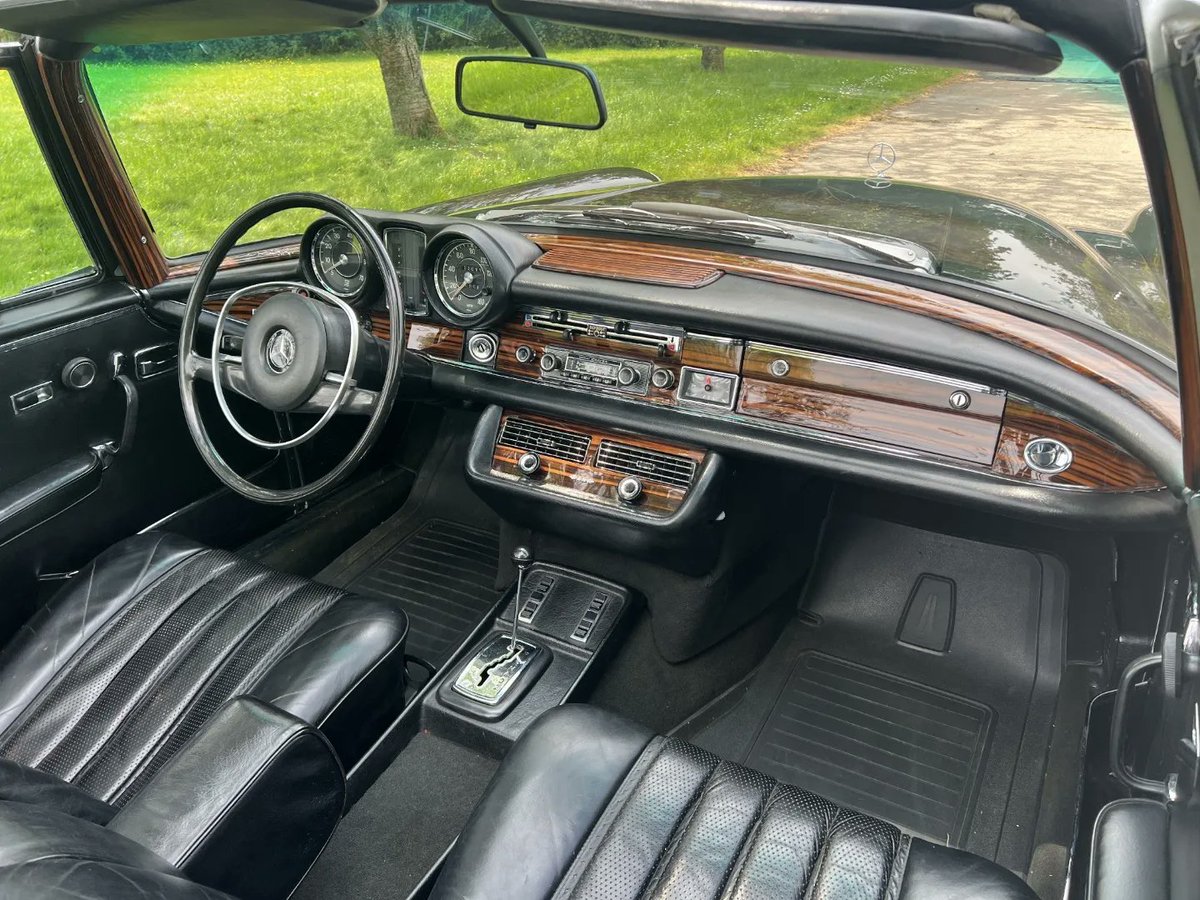 1971 Mercedes-Benz S-Class W111/112 🖤 280SE 3.5 Cabriolet 🇩🇪 #classic #car