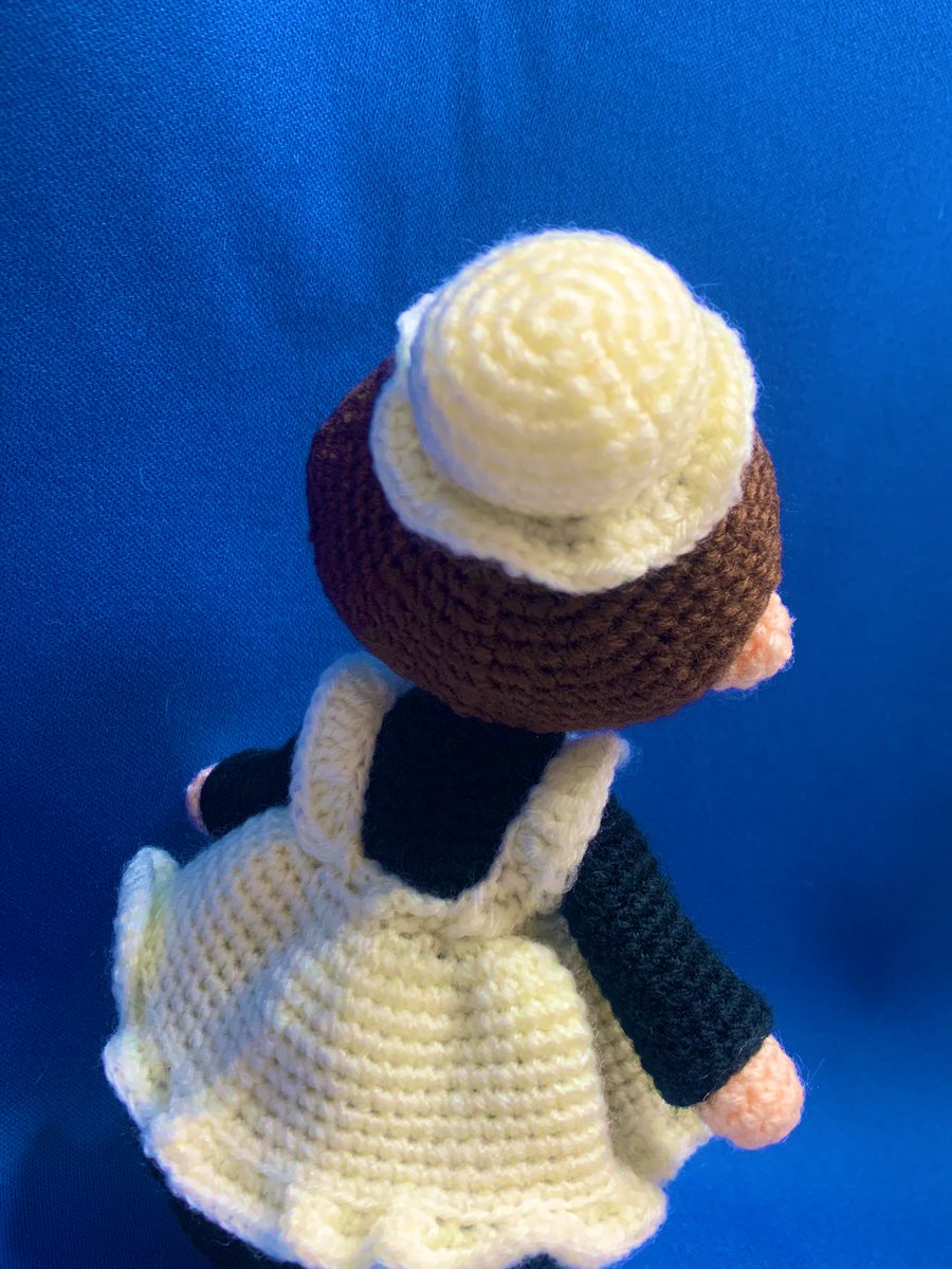 ＊自家通販のご案内＊

「あみむす＊メイドさん」
(お着替え出来ません付属のプレートの上に乗せると自立します)
＊販売価格＊
8500円(送料520円)

DMにて「商品名」と発送先をご連絡ください(発送業務のみに使用)
＊海外発送は対応いたしません
＊代金の振込み先はゆうちょ銀行です