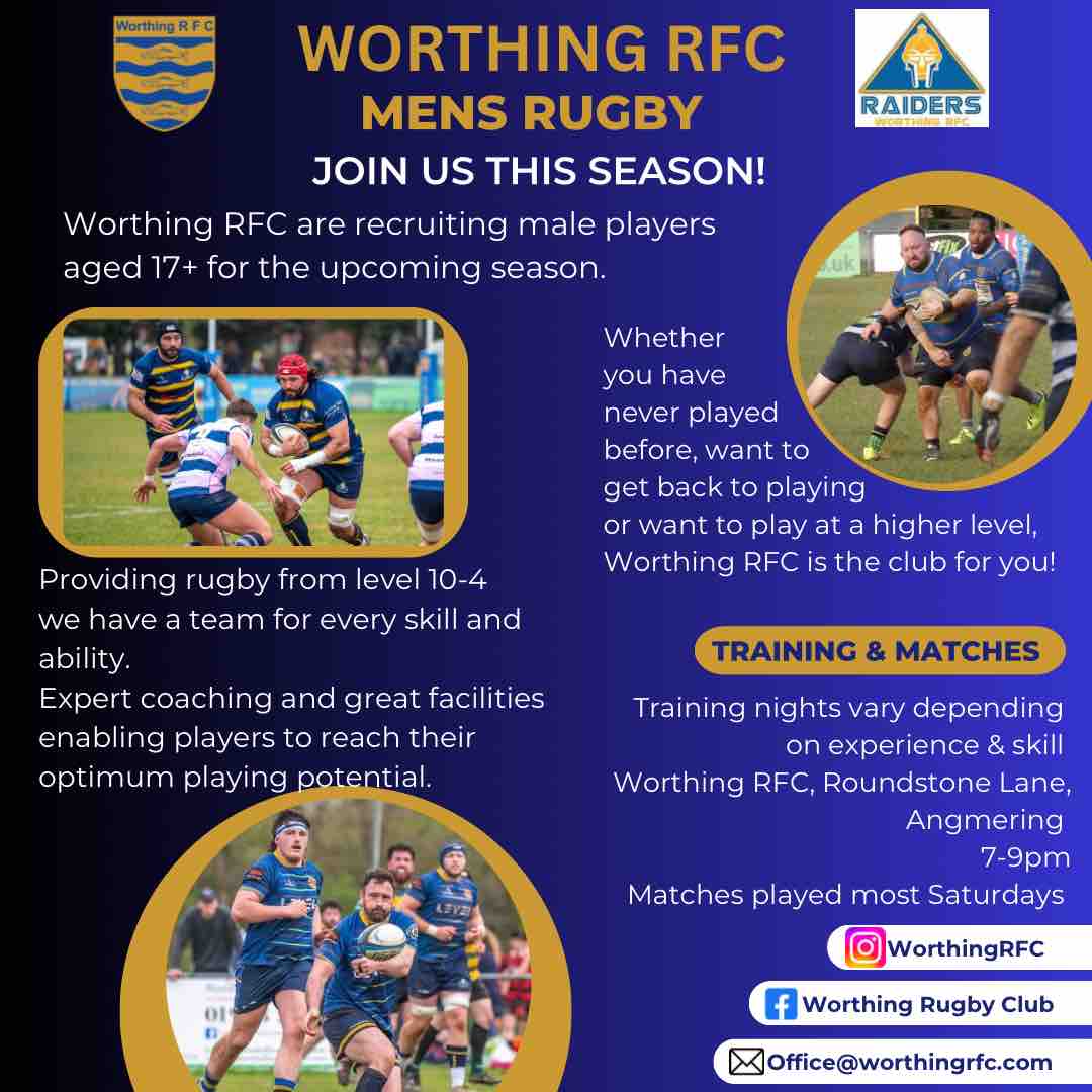 Looking to play mens rugby? Either returning to mens rugby or starting a new sport? We have teams to suit every ability and skill from age 17+. Highly experienced coaching, great facilities and a fantastic club spirit. So what are you waiting for? Get in touch now!