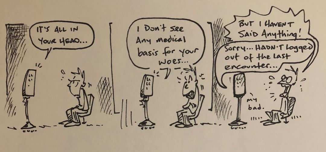 From the archives: when artificial intelligence arrives in #primarycare… We must be sure that the right problems are being addressed for the right #patient #graphicmedicine #ai @davembmd @ScottVernaglia