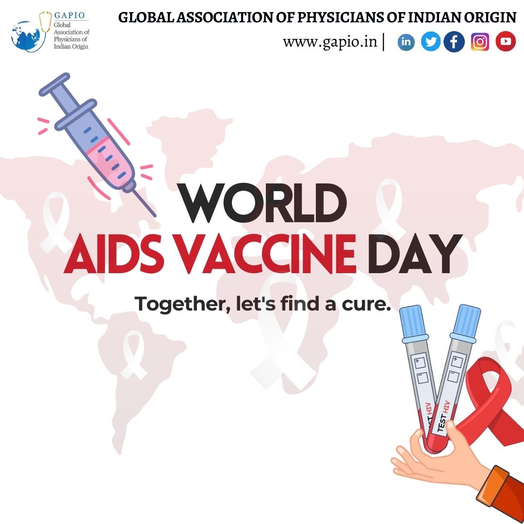 This World AIDS Vaccine Day, let's re-energize the fight!
  
Together, we can make a difference! 
#WorldAIDSVaccineDay #HIVprevention #VaccineResearch #HealthcareHeroes