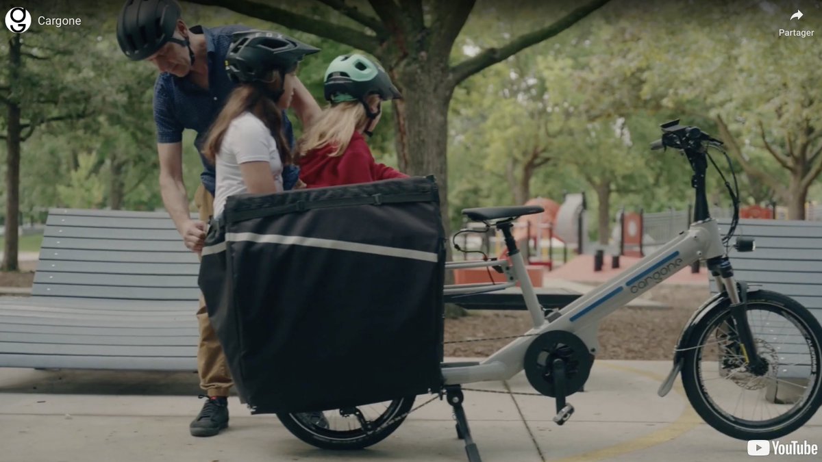 Un produit 100% Québécois.

Et le nom est magnifique Cargone, jeu de mot entre Cargo et 'Car gone'.

Le marché mondial pour ce genre de vélos est immense.

#velomtl 

cargone.ca/fr/