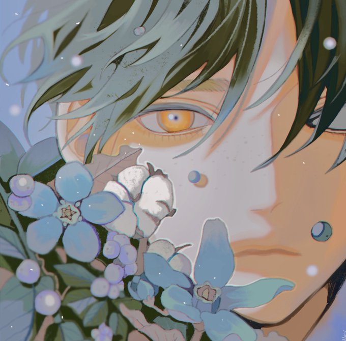 「blue background flower」 illustration images(Latest)