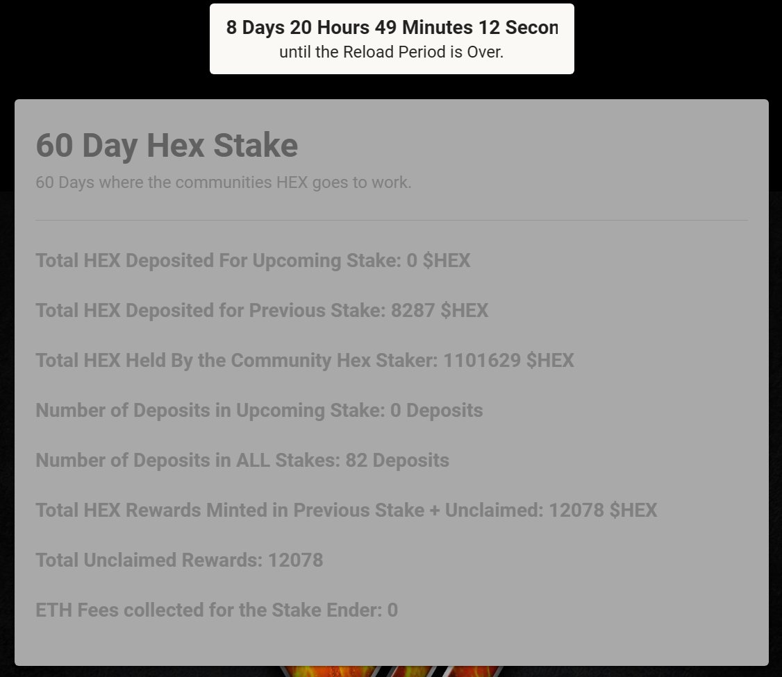 Pulse_Dogecoin's tweet photo. The #HEX Community Staker has just completed another stake cycle on both #PulseChain and #Ethereum.
#PLSD stakers on #ETH received 1,511 HEX yield.
#PLSD stakers on #PLS received 1,725 HEX yield.
#WAATCA holders and #PLSB lockers also received the same pay outs. https://t.co/vOawedwXBp