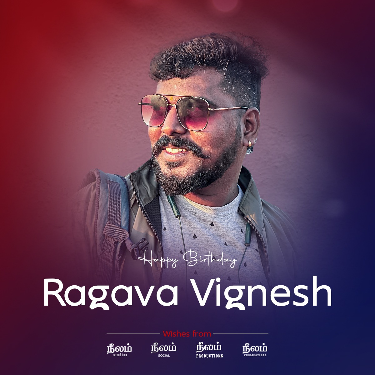 Wishing one of our own, our dearest and dedicated @Ragavavignesh1 a many happy returns 💙 Happy Birthday #RagavaVignesh #HBDRagavaVignesh