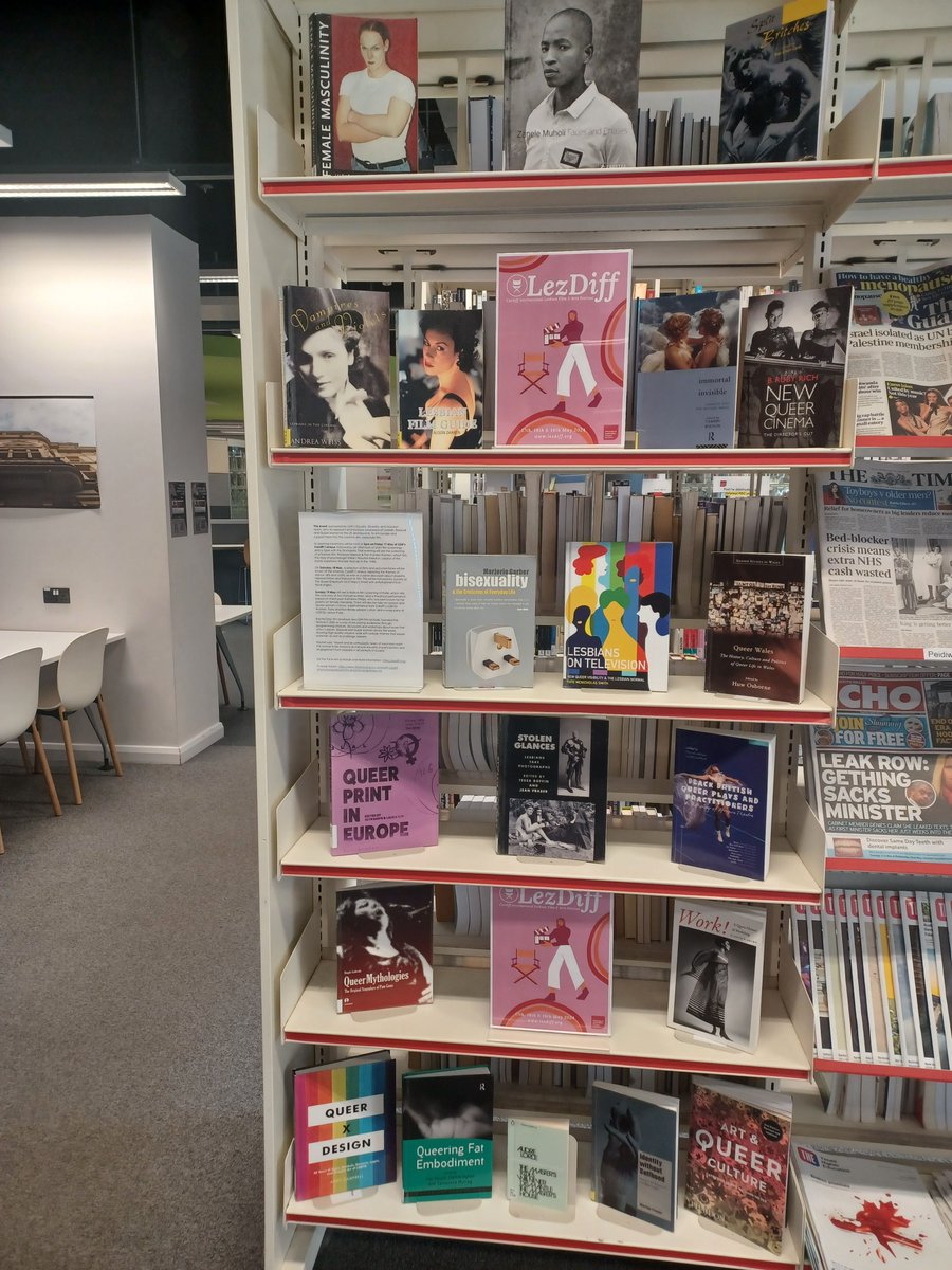 USW Library (@uswlibrary) on Twitter photo LezDiff Film Festival book display in Cardiff Campus Library: check it out! <a href="/lezdiff/">LezDiff π³οΈβπβ§π³οΈββ§οΈ</a>
Arddangosfa lyfrau GΕ΅yl Ffilm LezDiff yn Llyfrgell Campws Caerdydd: ewch amdani! <a href="/lezdiff/">LezDiff π³οΈβπβ§π³οΈββ§οΈ</a> LezDiff Film Festival book display in Cardiff Campus Library: check it out! <a href="/lezdiff/">LezDiff π³οΈβπβ§π³οΈββ§οΈ</a>
Arddangosfa lyfrau GΕ΅yl Ffilm LezDiff yn Llyfrgell Campws Caerdydd: ewch amdani! <a href="/lezdiff/">LezDiff π³οΈβπβ§π³οΈββ§οΈ</a>