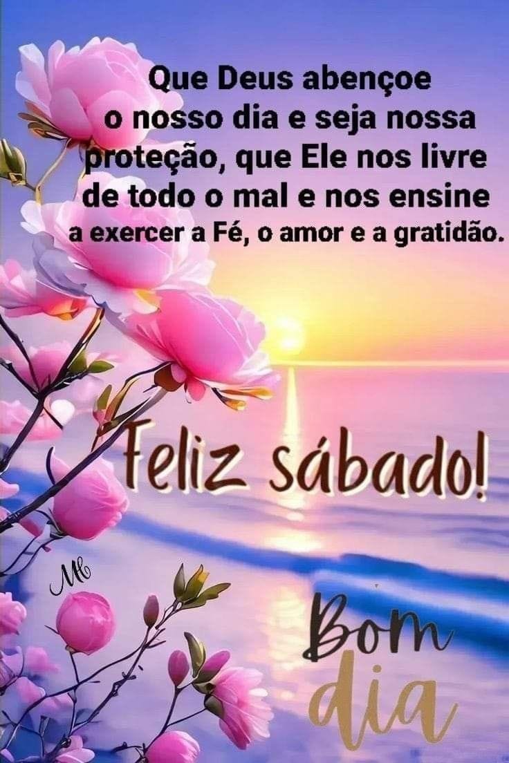 Bom dia, abençoado sábado Amigos! 🙏
Ainda que eu andasse pelo vale da sombra da morte, não temeria mal algum, porque tu estás comigo; a tua vara e o teu cajado me consolam.(Salmo 23;4)
Que a Graça e a misericórdia de Deus sejam sobre você e sua família! 🙏💐🌺💐🥰