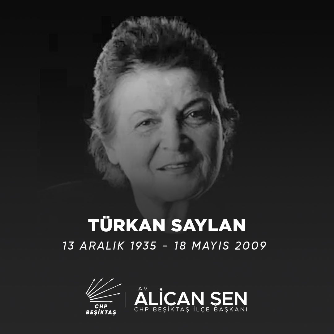 Hayatını kız çocuklarının okumasına adayan, Atatürk’ün izinden ayrılmayan, aydınlık yarınlar için mücadele etmekten asla vazgeçmeyen, Prof. Dr. Türkan Saylan’ı aramızdan ayrılışının 15. yıl dönümünde saygıyla anıyoruz.