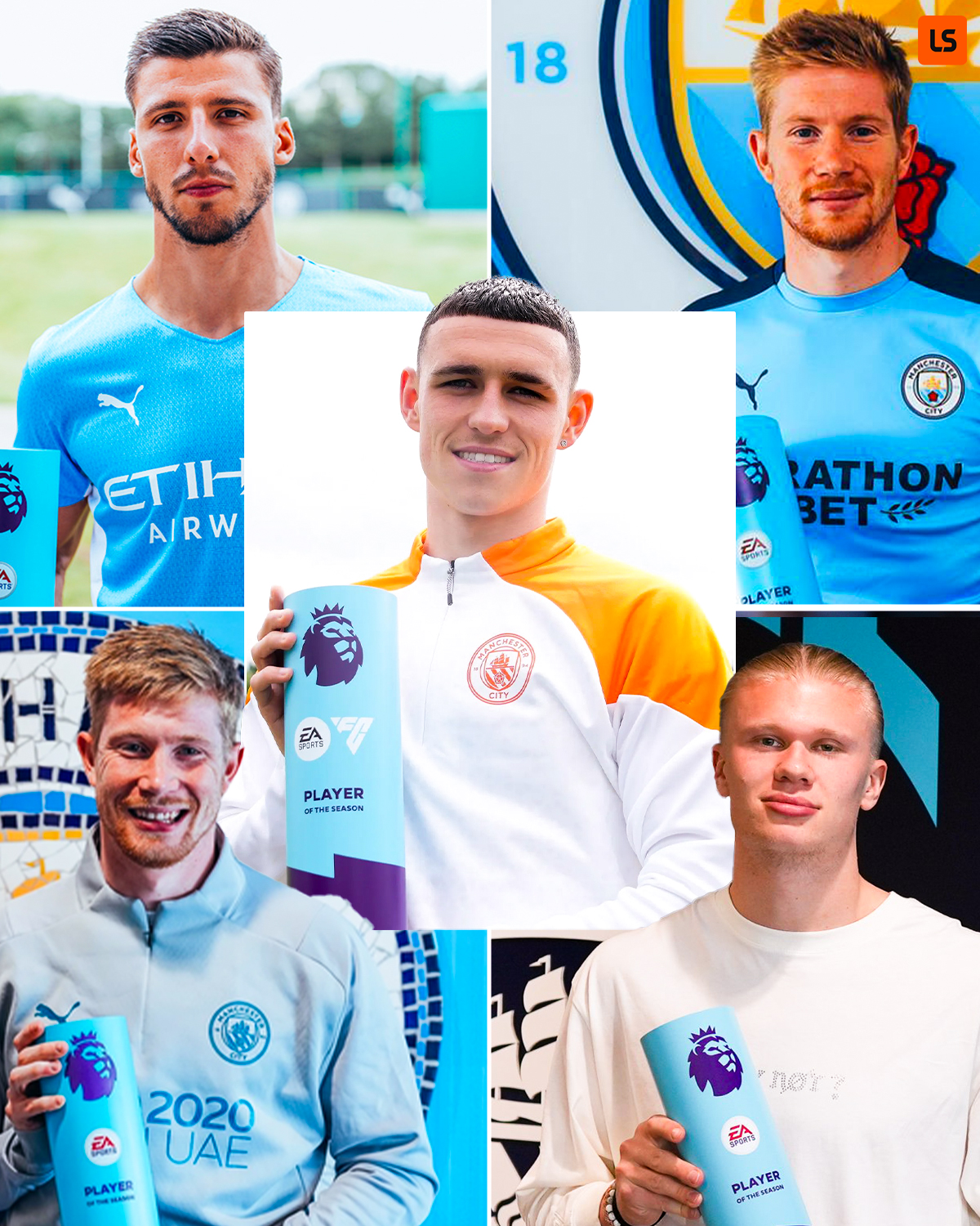 LiveScore on X 19 20 De Bruyne 20 21 Dias 21 22 De Bruyne 22 23 Haaland 23 24 Foden Man City have won each of the last FIVE Premier League Player of the Season awards https t XoYrI7Sv8v X