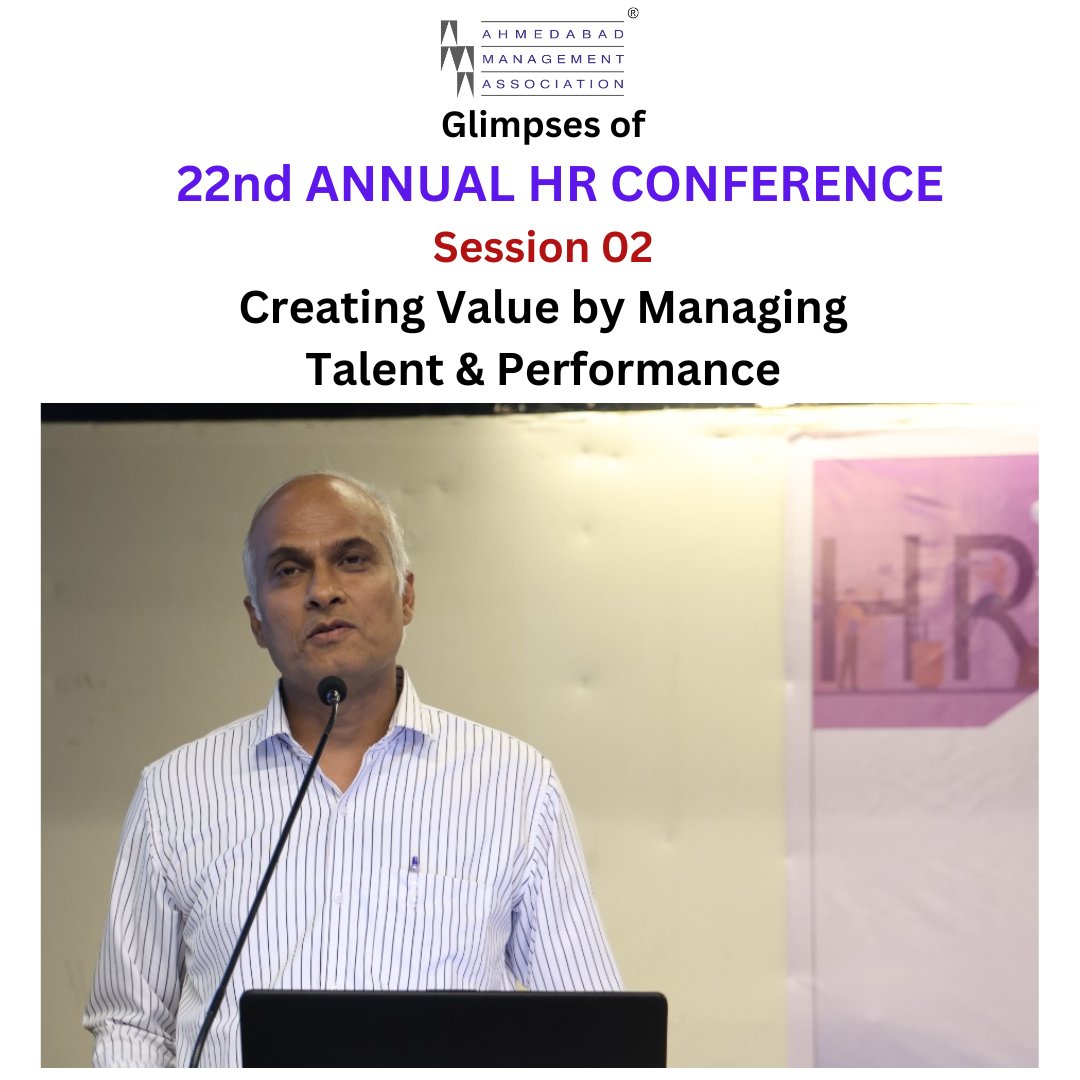 ama_ahmedabad's tweet photo. Session 02 focused on "Creating Value by Managing Talent & Performance" with expert insights from Mr. Sandeep Harivadan Purohit and Dr. Sanjay Kumar Jain.
#ama #amaindia #AMAHRConference24 #empoweringexcellence #talentmastery #performancemastery #leadershipdevelopment https://t.co/OtrwvOPiOf