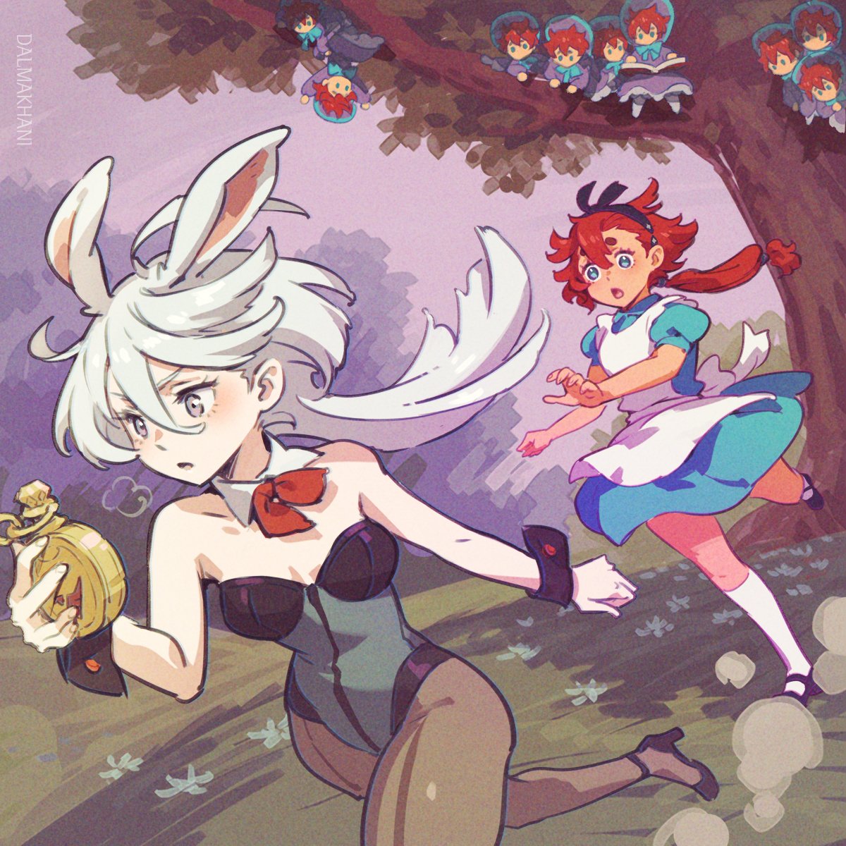 🐇Suletta in Wonderland 1
スレッタは、白いウサギを追いかけることにしました。
#水星の魔女 #G_Witch