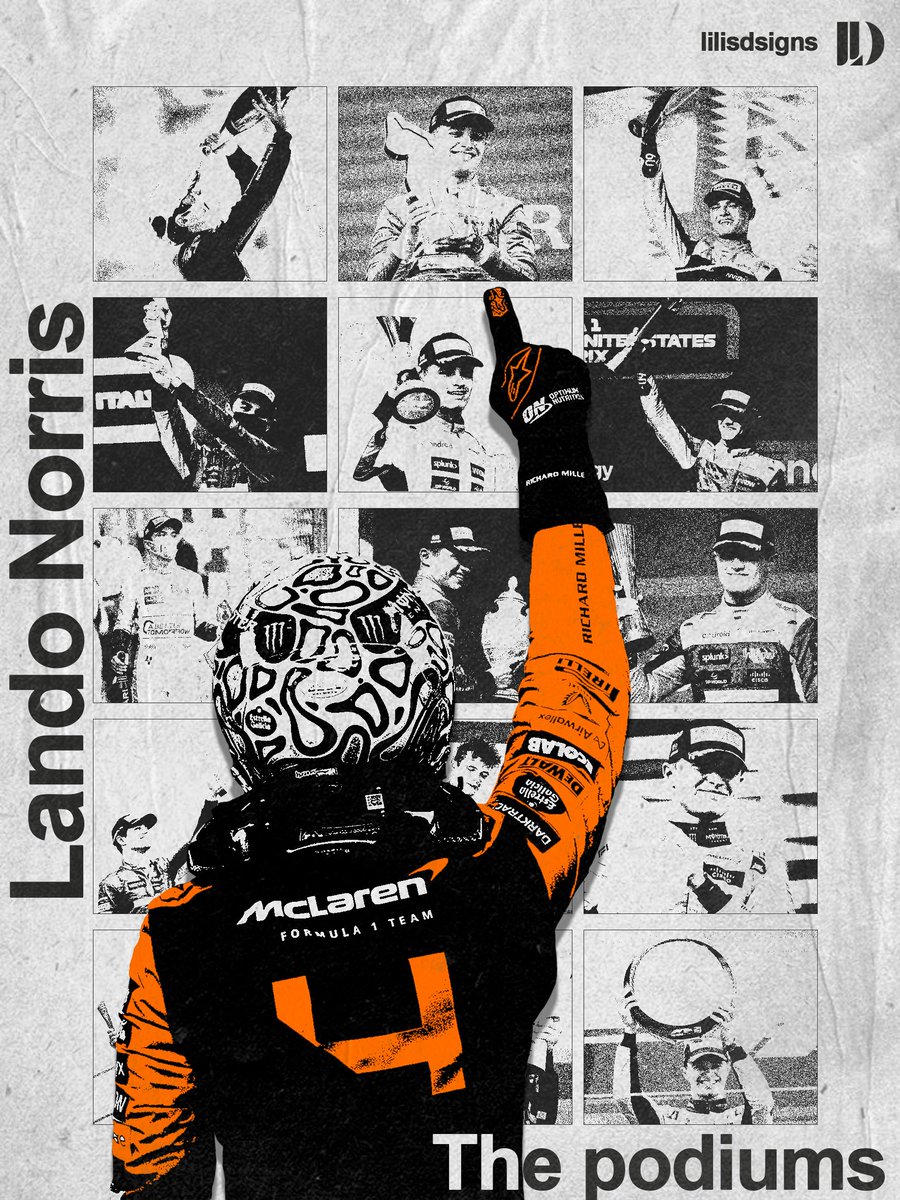 ♡ LANDO NORRIS THE PODIUMS PRINT GIVEAWAY ♡ 

1 winner
worldwide
print: 15x20 cm

🏆 rules:
- rt and like this tweet
- follow me

last day to participate: june 1st 2024

good luck everyone! 🧡