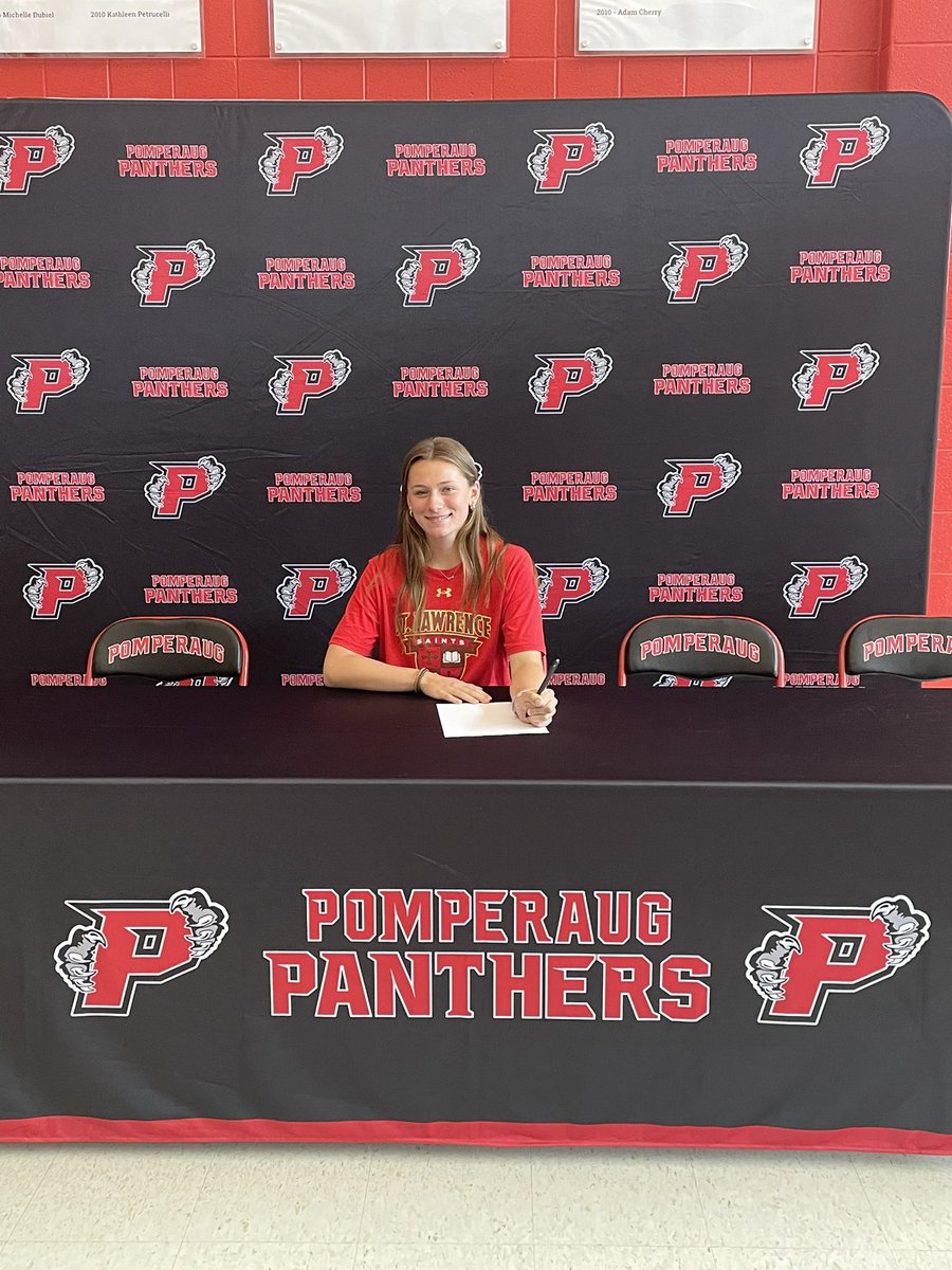 Pomperaugsports's tweet photo. Congratulations to Pomperaug’s Alexis Mackenzie on her commitment to attend and play basketball next year at St.Lawrence University! https://t.co/JkWD1byvkw