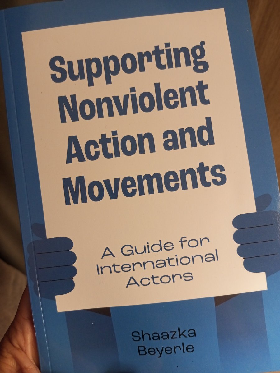 KeRafitoson's tweet image. Grateful for these precious gifts from inspiring thinkers and friends. @karthik_econ whom I met at #TED2024 included a chapter on citizen assemblies in his book, while @shaazka from @TraCCCatGMU published a guide on #NV support for international actors🔥 #KnowledgeIsKey