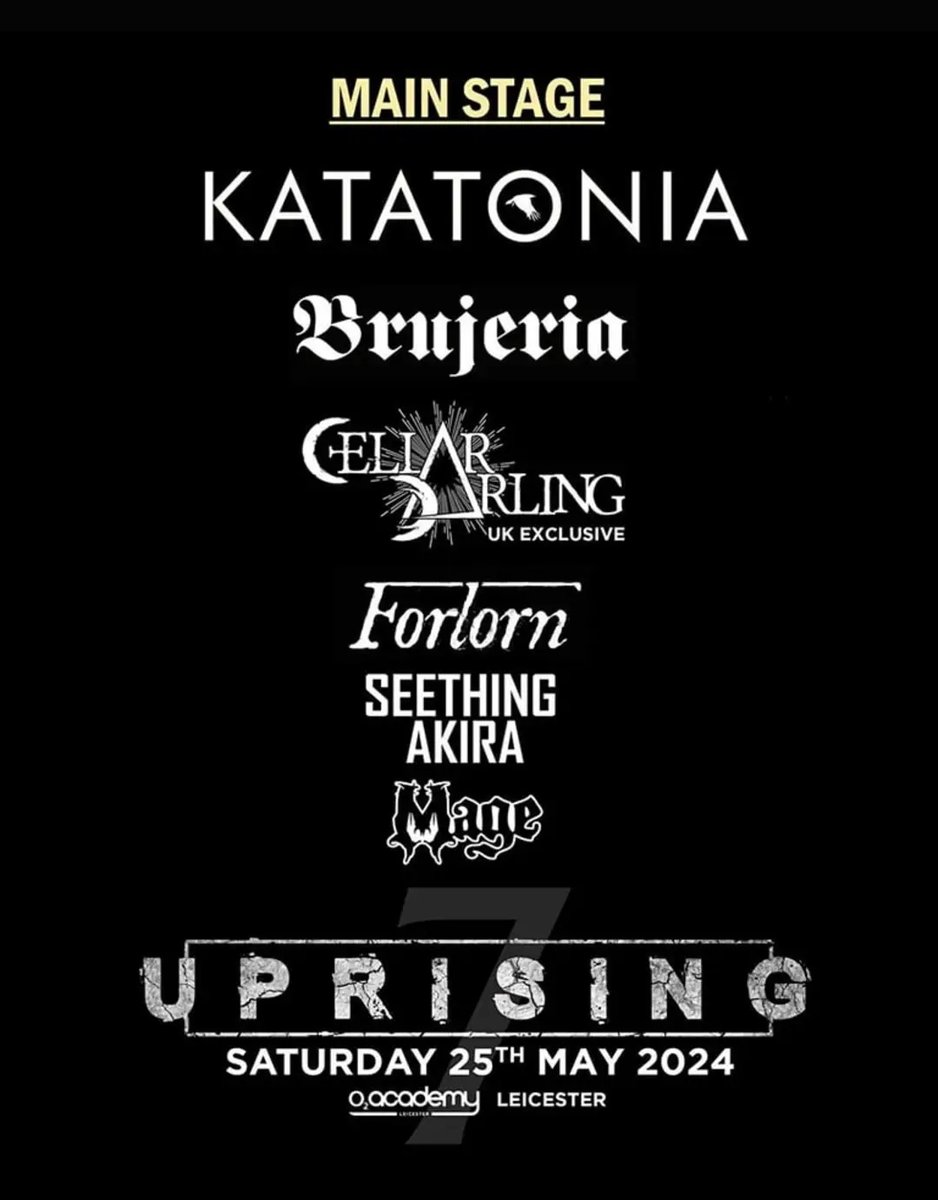 A week today our tour with @breed77official starts with a main stage slot at @Uprising_Leic and we couldn't think of a better idea a better way to start ❤️