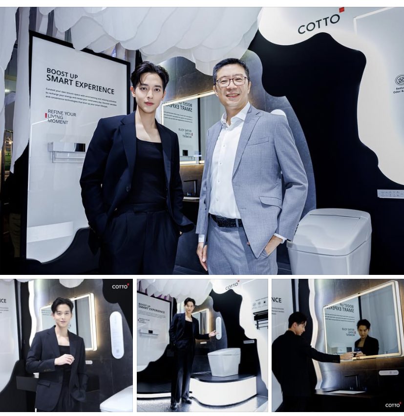 🤩#เจมส์จิ #เจมส์จิรายุ
#COTTO #COTTOBathroom #SmartBathroom #SmartToilet #BoostUpSmartExperience #COTTORefineYourLivingMoment