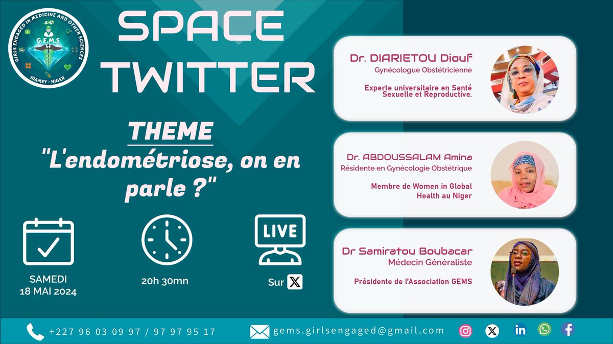 Rejoignez notre Space ce soir.