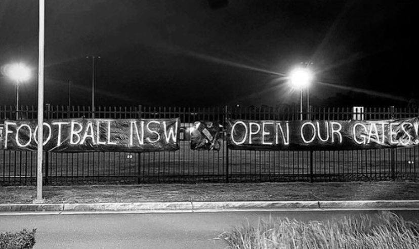 RBB message to Football NSW. 

Yesterday, Football NSW announced that all fans wouldn’t be allowed entry into Wanderers Football Park for the Wanderers Round 15 match against Marconi Stallions, following the RBB’s pyro show and pitch invasion the week before.