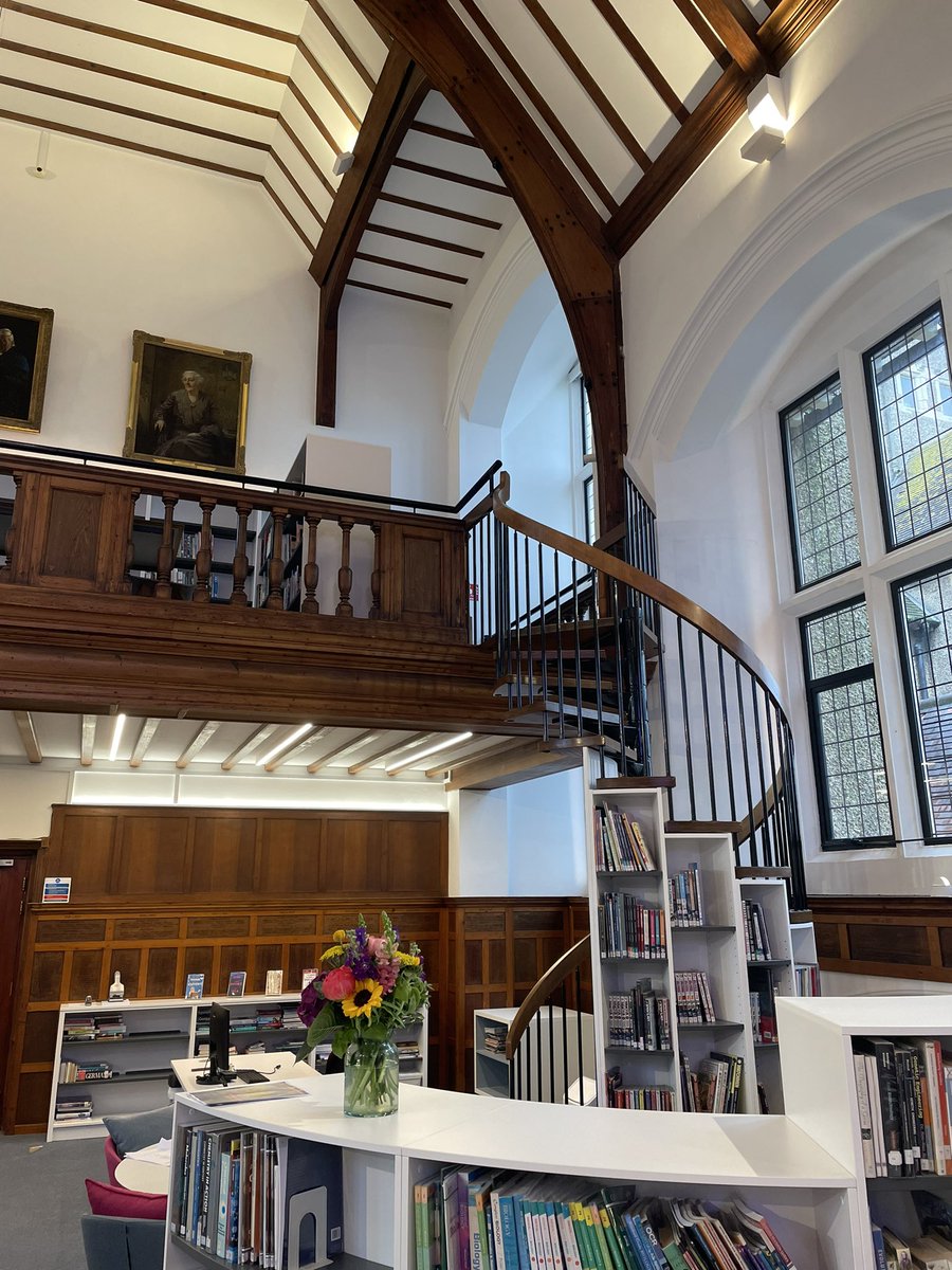 Thank you Niamh Green and team <a href="/RoedeanSchool/">Roedean School</a> for hosting the regional summer meeting of <a href="/GSAUK/">Girls' Schools Association</a> heads of school in your beautifully transformed school hall, now an inspirational library &amp; study space! #QASfierceminds #library #studyspace