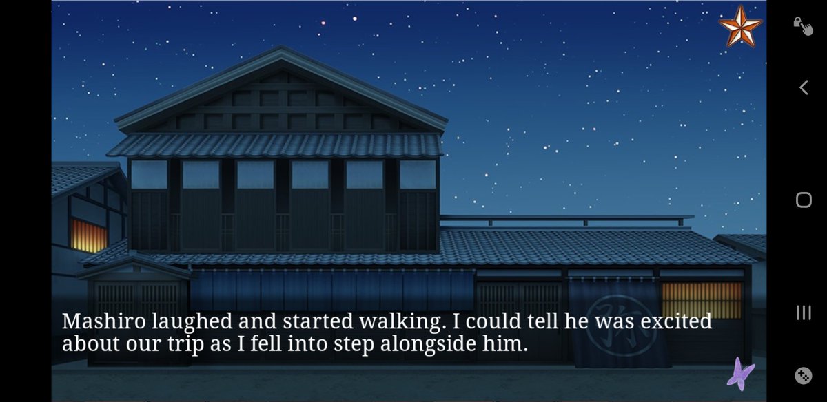 JuriHime09's tweet image. Even if she tries to leave him, he'll obviously stick to her like a glue! 😂🤣😂🤣
#NinjaShadow #Otome #ShallWeDate